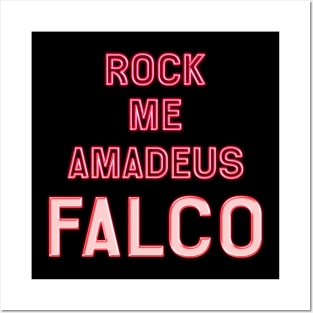 Rock Me Amadeus Posters and Art